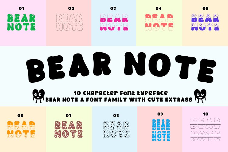 Bear Note