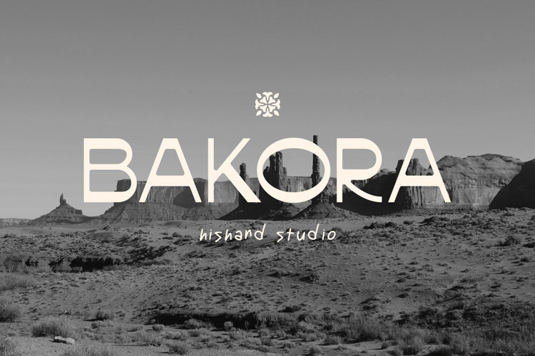 Bakora Font Duo