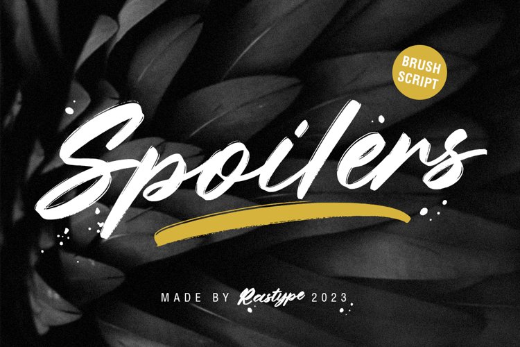 Spoilers Script