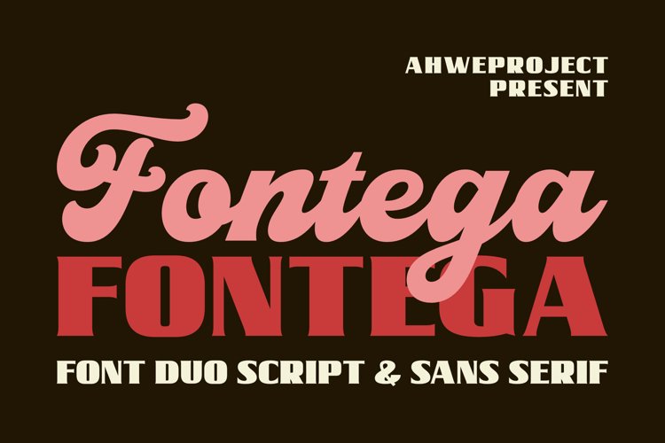 Fontega Font Duo
