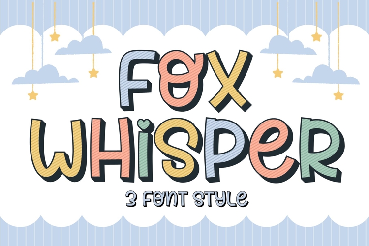 Fox Whisper 3 Font Style