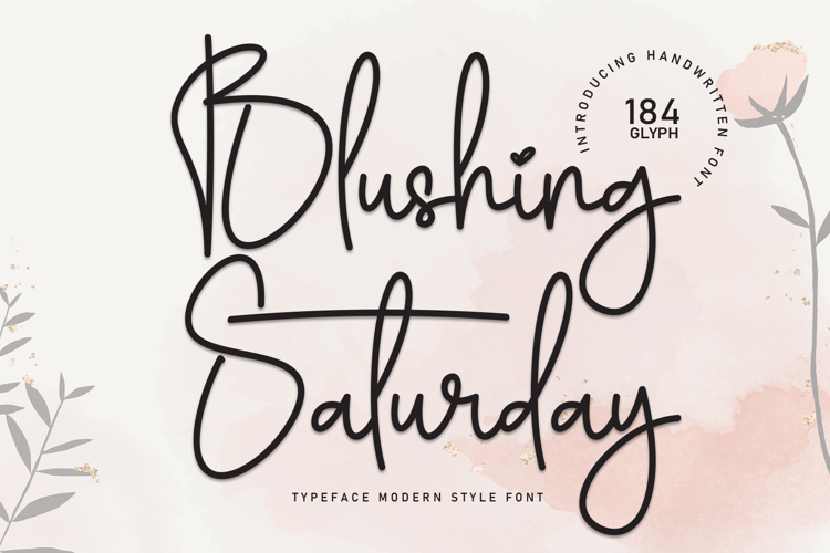 Blushing Saturday