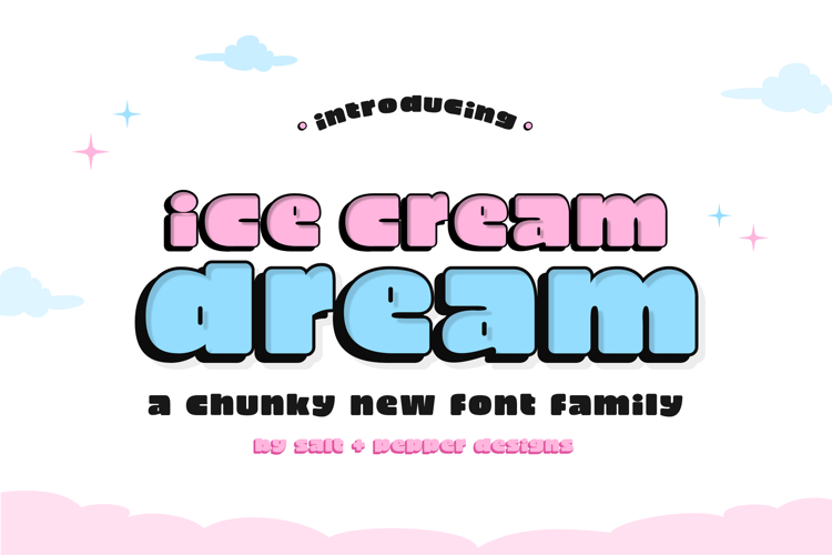 Ice Cream Dream Font Family