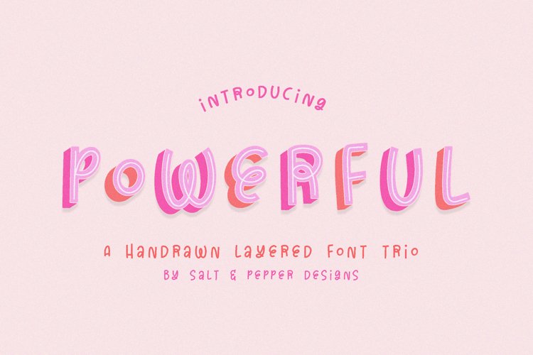 Powerful Font Trio