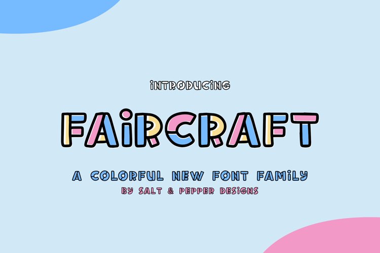 Faircraft Font Family