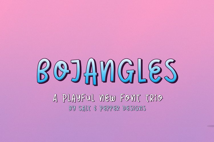 Bojangles Font Duo