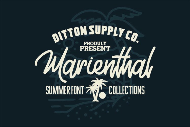 Marienthal Font Bundle Extras!