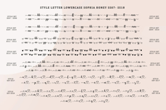 Sophia Honey Family Font Product Image 8