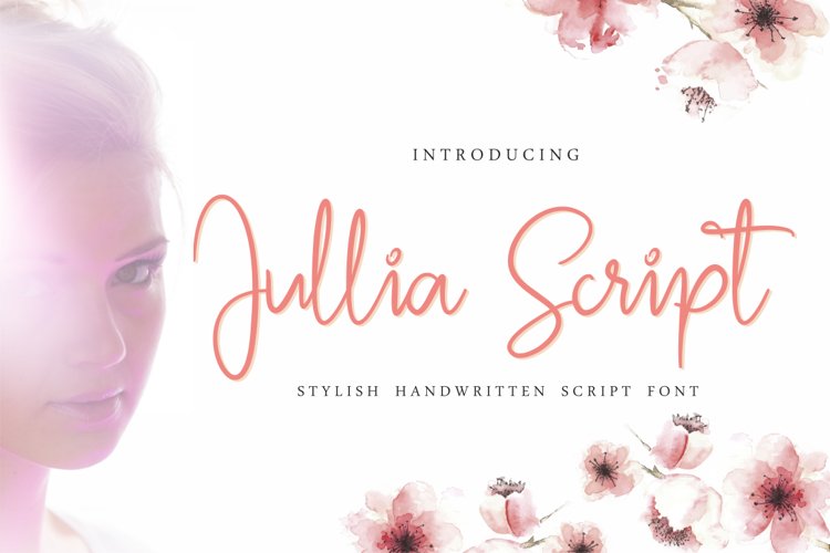 Jullia Script - A Graceful Handwritten Font