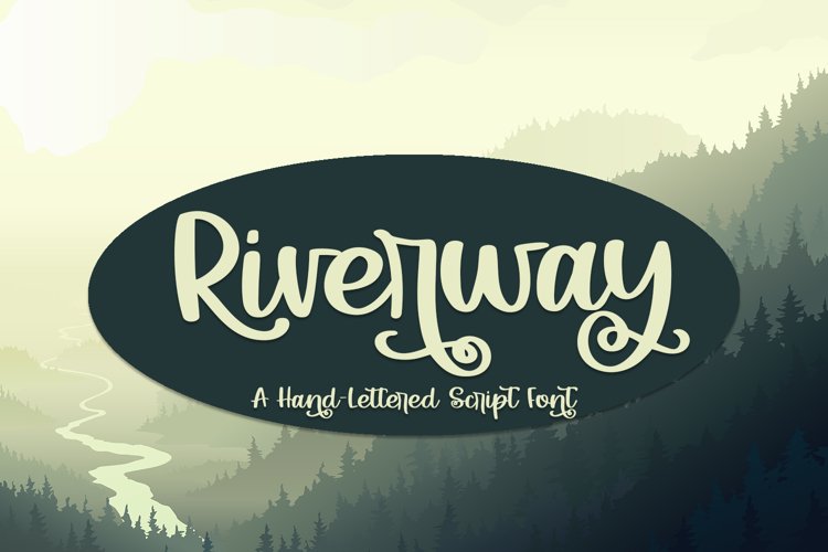 Riverway - A Bold Handlettered Script Font