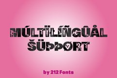 212 Gymnastics Caps Display Font Gymnast Alphabet OTF Product Image 8