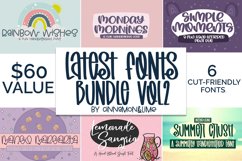 Handlettered Font Bundle Vol 2 Product Image 1