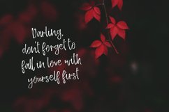 Ruby Hollow, a dry brush font Product Image 3