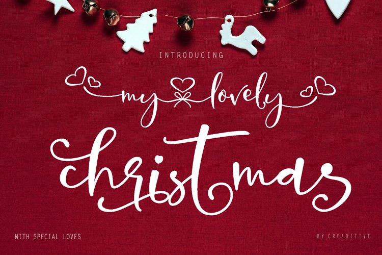 My Lovely Christmas - Christmas Font
