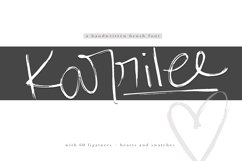 KA Designs Handwritten Font Bundle - 50 Fonts! Product Image 15