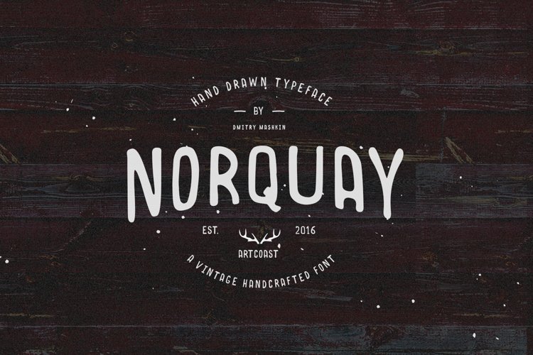 Norquay - Hand Drawn Font