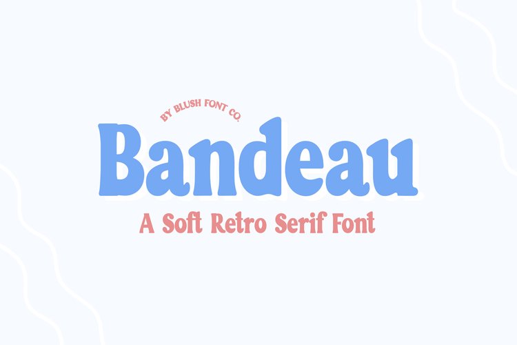BANDEAU - Bold Retro Display Font