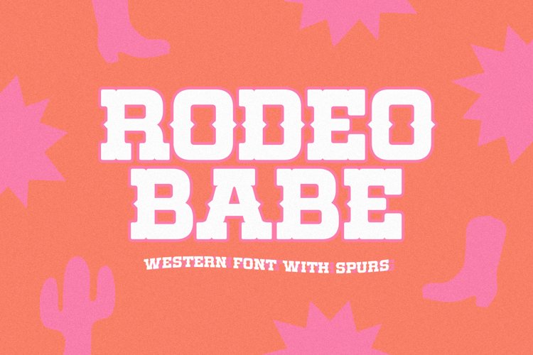 Rodeo Babe - Western Font