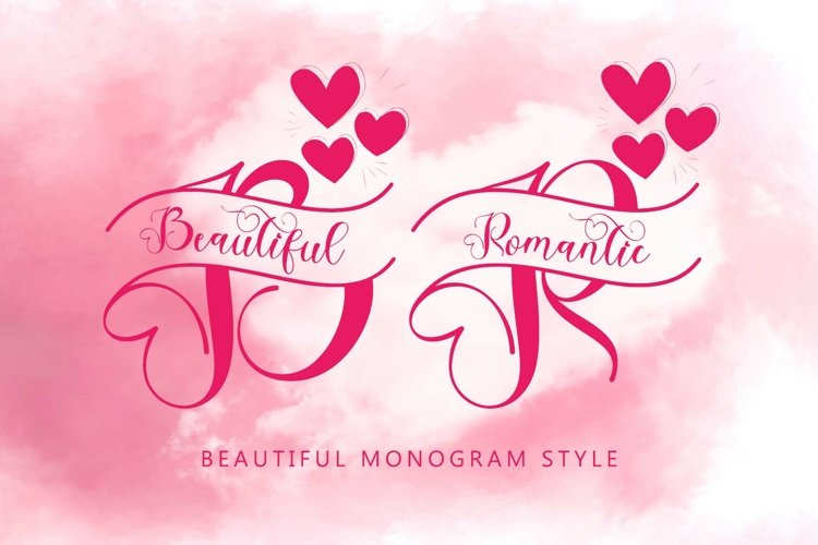 Cicut Monogram fonts Image 8