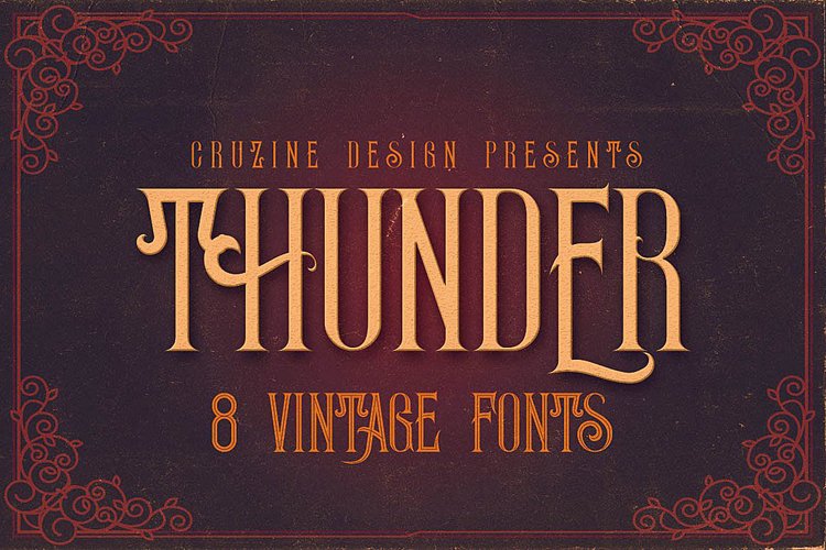 Thunder Typeface