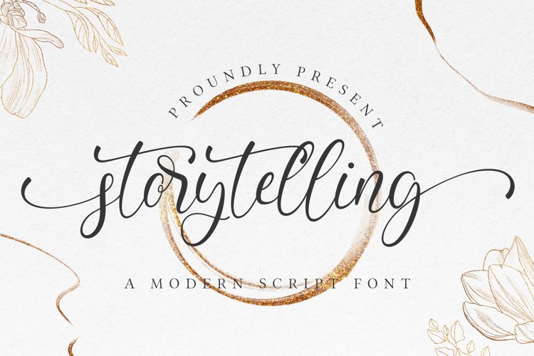 Storytelling  - A Bouncy Script Font