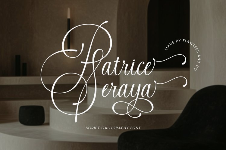 Patrice Seraya - Script Calligraphy Font