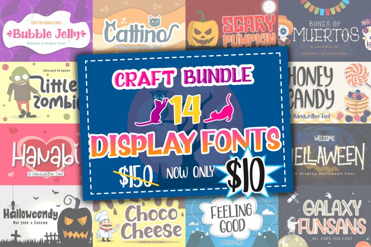 Best Display Font Bundle