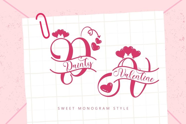 Cicut Monogram fonts Image 7