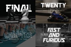 Sports Font Bundle 2 Product Image 7