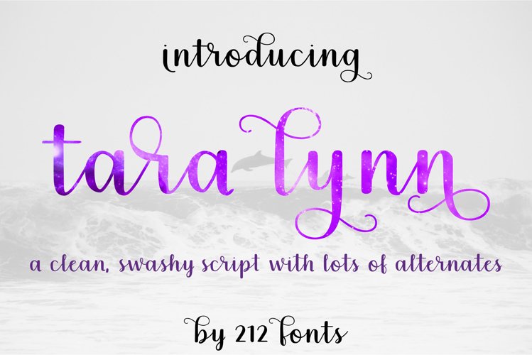 Tara Lynn Script Swash OTF Font