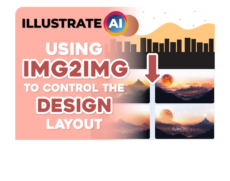 How to Use IMG2IMG to control the layout of a design