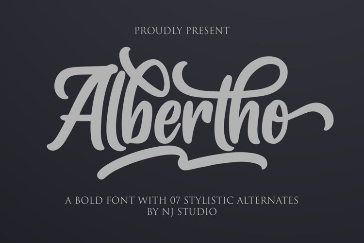 Albertho - Bold Elegant Font