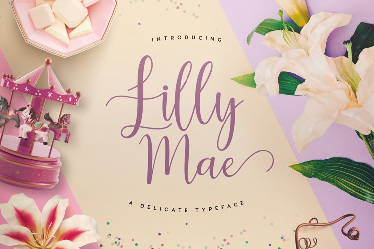 Lilly Mae - A Script Font