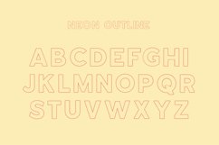 Neon | An Outline Font Bundle Product Image 6