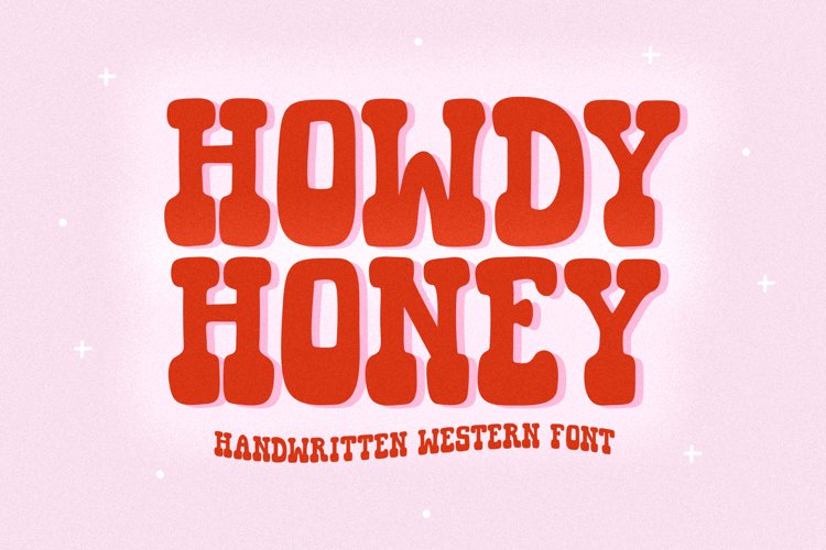 Howdy Honey - Retro Western Font
