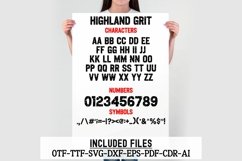 Highland Fonts, Distressed Font, Western Vintage Serif Font Product Image 5