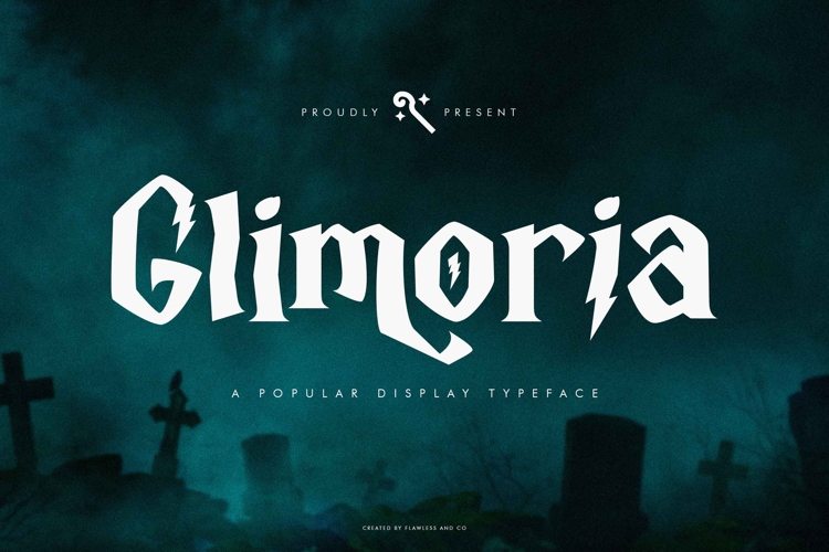Glimoria - Horror Font