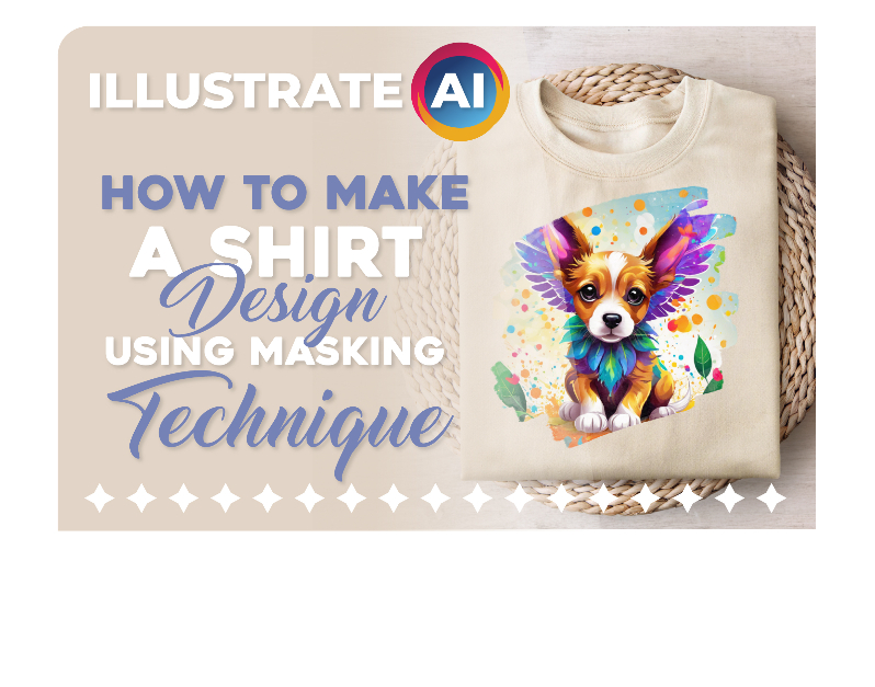 How to Make a Shirt Design Using Masking Technique