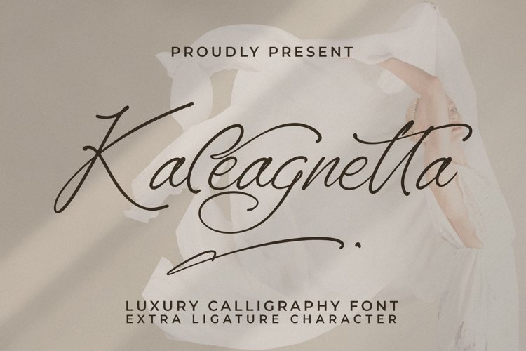 Kaleagnetta - Luxury Calligraphy Font