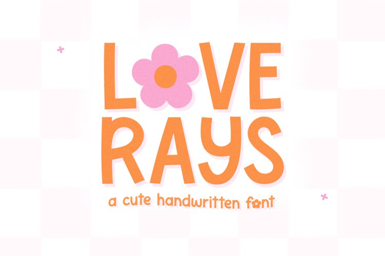 LoveRays - Cute Handwritten Font