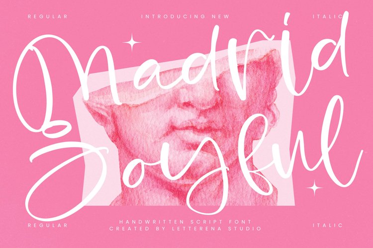 Madrid Joyful Handwritten Script Font