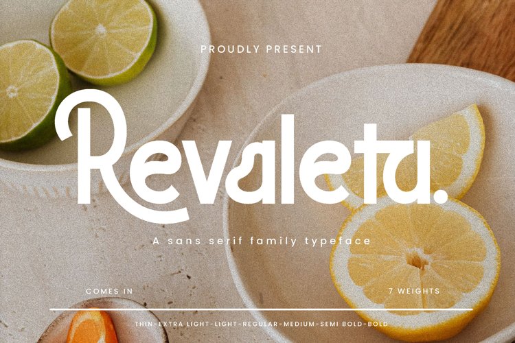 Revaleta - Sans Serif Font Family