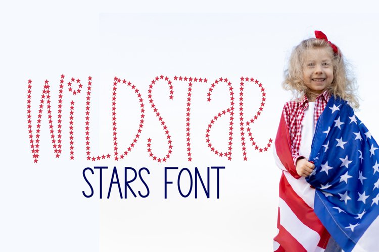Wild Star - A Starry Hand Lettered Font